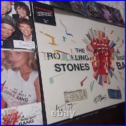 ROLLING STONES Lifetime Collection Tour Poster Program CD DVD Ticket Stubs Vinyl