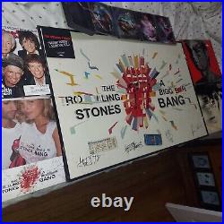 ROLLING STONES Lifetime Collection Tour Poster Program CD DVD Ticket Stubs Vinyl