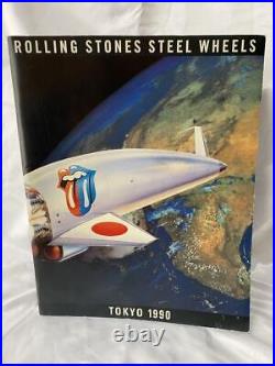 ROLLING STONES STEEL WHEELS TOUR TOKYO 1990 + VOODOO LOUNGE TOUR 94/95 pamphlet