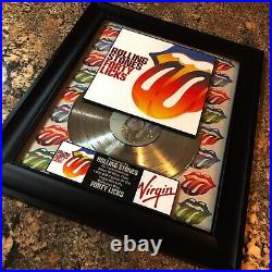 ROLLING STONE (FORTY LICKS) Platinum Music Award Vinyl Lp Record Album Cd