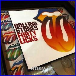 ROLLING STONE (FORTY LICKS) Platinum Music Award Vinyl Lp Record Album Cd