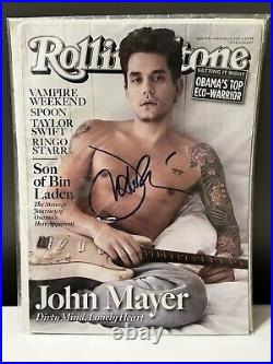 ROLLING STONE MAGAZINE 1097 FEBRUARY 2010 John Mayer Autographed Authentic