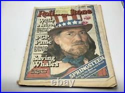 ROLLING STONE MAGAZINE 1978 July 13 WILLIE NELSON, PCP, BRUCE SPRINGSTEEN