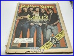 ROLLING STONE MAGAZINE 1979 Nov 29 EAGLES, GUIDO SARDUCCCI, BELFAST, TALKING HE