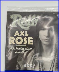 ROLLING STONE MAGAZINE Axl Rose Issue 627 April 1992 (New SEALED! WITH Poster)