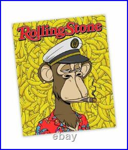 ROLLING STONE x BORED APE YACHT CLUB LIMITED EDITION MAGAZINE /2500 CONFIRMED