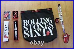 Rare Rolling Stones VIP SIXTY tour 2022 merchandise