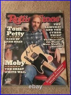 Rare Tom Petty Signed Rolling Stone Magazine Autographed Auto Bas Not Psa