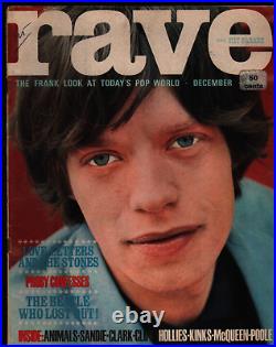 Rave UK Music Magazine #11 1964 The Rolling Stones Mick Jagger 041521ame