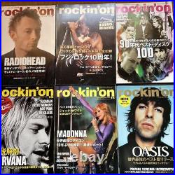 Rockin' on 2006 January-December issue set Rolling Stones Madonna from Japan