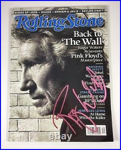 Roger Waters Floyd Signed Autographed Rolling Stone Magazine Sept 2010 JSA