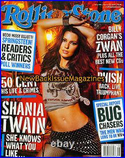 Rolling Stone 2/03, Shania Twain, 50 Cent, Phish, Billy Corgan, February 2003, NEW