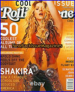 Rolling Stone 4/02, Shakira, Apolo Ohno, Flight 93, John Kerry, The Cool Issue, NEW