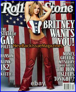 Rolling Stone 5/00, Britney Spears, Blink-182, Hanson, Kittie, Gay Politics, May 2000