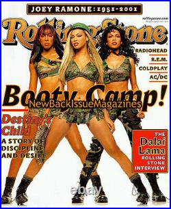 Rolling Stone 5/01, Destiny's Child, Beyonce, REM, Radiohead, Coldplay, May 2001, NEW