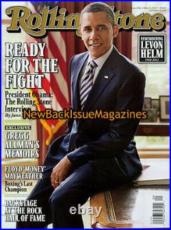 Rolling Stone 5/12, Barack Obama, Floyd MayWeather, Hall of Fame, May 2012, NEW