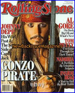 Rolling Stone 7/06, Johnny Depp, Al Gore, Tom Petty, Namibia, July 2006, NEW