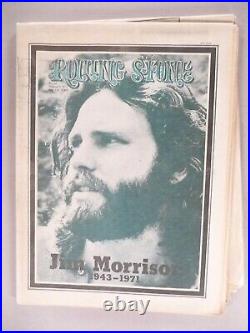 Rolling Stone #88 August 5, 1971 death of Jim Morrison The Doors