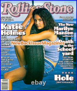 Rolling Stone 9/98, Katie Holmes, Marilyn Manson, Hole, Teen TV, September 1998, NEW