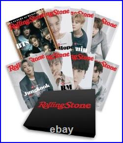 Rolling Stone BTS 8 Magazine Box Set RM Jin Suga J-Hope Jimin V Jungkook + Group