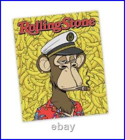 Rolling Stone Bored Ape Yacht Club Limited Edition Zine magazine official /2500