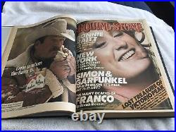 Rolling Stone Bound Volume December 4, 1975 April 8, 1976
