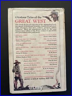 Rolling Stone By Westmoreland Gray HC DJ 1932 Very Rare Vintage Cowboy Novel