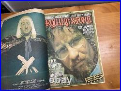 Rolling Stone Case Bound Book Issues 191 7/17/75 to 200 11/20/1975 10 Issues