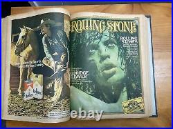 Rolling Stone Case Bound Book Issues 191 7/17/75 to 200 11/20/1975 10 Issues