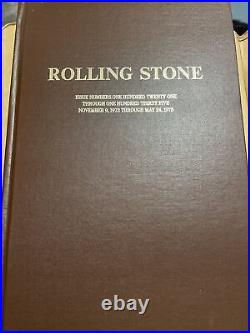 Rolling Stone Issue Nos. 121-135, Nov 9, 1972 Thru May 24, 1973