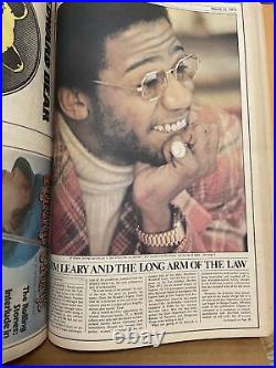 Rolling Stone Issue Nos. 121-135, Nov 9, 1972 Thru May 24, 1973