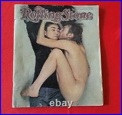 Rolling Stone January 22, 1981 John & Yoko Lennon cover magazine