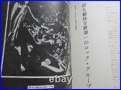 Rolling Stone Japan Rolling Stones Fanzine Book 1970 Mick Jagger Keith Richards