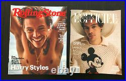 Rolling Stone & L'Officiel Hommes Magazine Mag USA Harry Styles One Direction