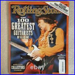 Rolling Stone Magazine 100 Greatest Guitarists Original from JPN