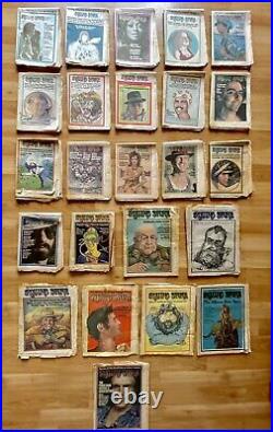 Rolling Stone Magazine 1973 Vintage Lot Of 24 Issues MISSING 2