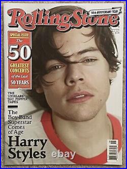 Rolling Stone Magazine 2017 Harry Styles-special Issue 50 Anniv-rare No Label