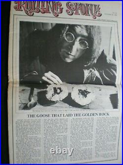 Rolling Stone Magazine #22 Nov 23 1968 John & Yoko TWO VIRGINS