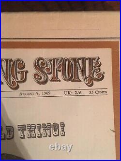 Rolling Stone Magazine #39 1969 The Wild Things! Rare Uk Edition! Near Mint
