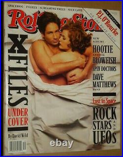 Rolling Stone Magazine #734 May 1996 X-Files in Bed