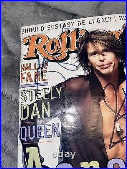 Rolling Stone Magazine April 26 2001 Aerosmith SIGNED STEVEN TYLER JOE PERRY