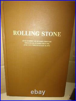 Rolling Stone Magazine Bound Book Issues #136-141 6/7/73 through 8/16/73