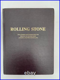 Rolling Stone Magazine Bound Book Issues 151-160 from 3 Jan 1974 to 9 May 1974