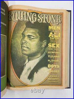 Rolling Stone Magazine Bound Book Issues 191-200 from 17 Jul 1975 to 20 Nov 1975