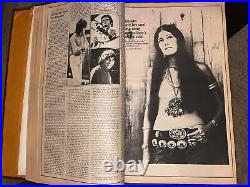 Rolling Stone Magazine Bound Book Volume #9. Issues #121-135, Nov. 1972-May 1973