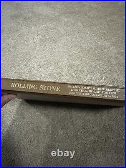 Rolling Stone Magazine Bound Book Volume. Issues #136-141, June 1973-Aug 1973