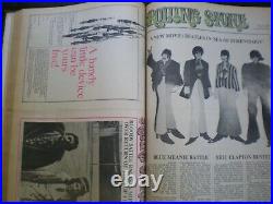 Rolling Stone Magazine Bound Volume # 1 Issue #'s 1- 15 11-9 67 to 8-10 68