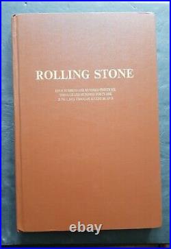 Rolling Stone Magazine Bound Volume Issues 136 June 7,1973-141 August 16,1973
