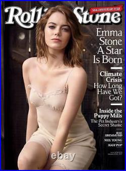 Rolling Stone Magazine EMMA STONE John Prine James Hansen Iggy Pop Rae Sremmurd