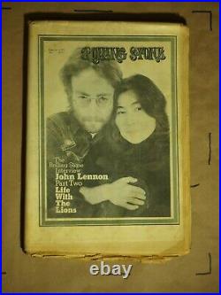 Rolling Stone Magazine Feb. 4, 1971 Issue 75 John Lennon & Yoko Ono Cover, Wenne